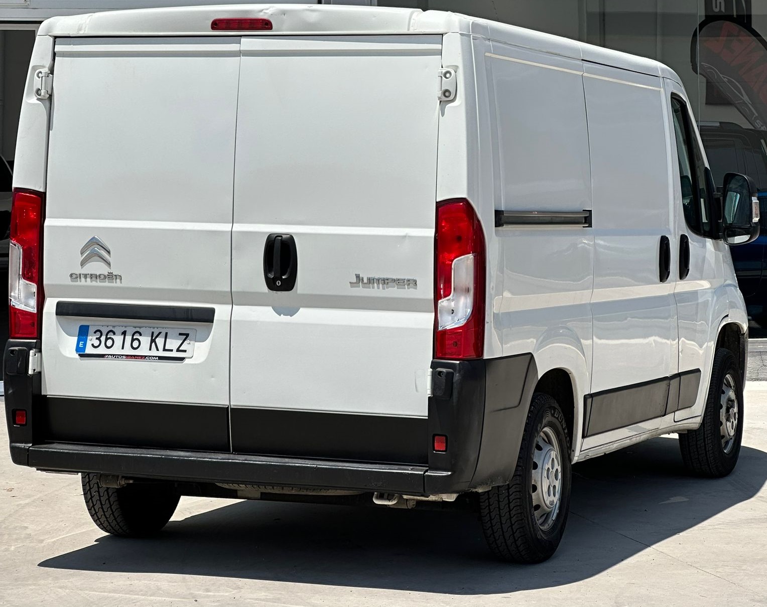 Citroen Jumper trasera ángulo